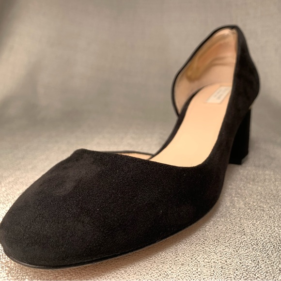 Cole Haan black genuine suede block heels. Never worn. - Picture 9 of 13